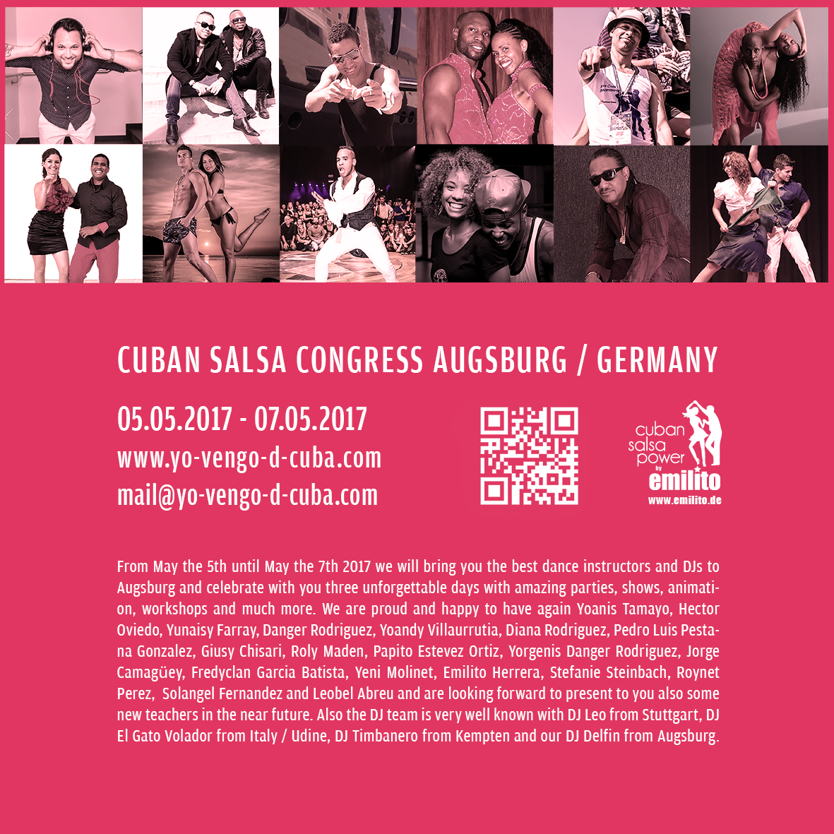 YO VENGO D CUBA Salsa Weekend Augsburg